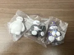 ディズニー　ベイマックス　ミニSOFVIMATES スペシャルコスチューム　３体