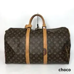 90s LOUIS VUITTON ボストンバッグ キーポル50 ヴィンテージ オールドルイヴィトン90年代ヴィンテージ ボストンバッグ キーポル50