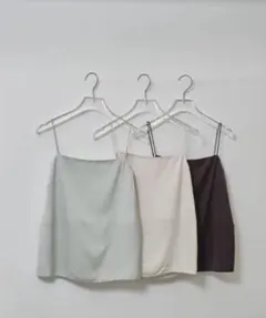 TODAYFUL Matte Satin Camisole エクリュのサムネイル