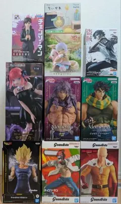 【クロロ/サイタマ/チェンソーマン他】プライズ10体セットまとめ売り