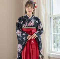 簡単袴セット 小学校 卒業式 140cm