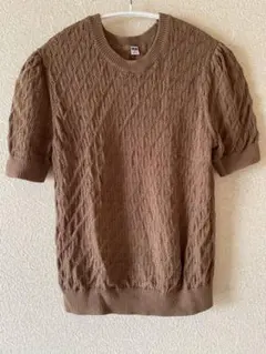 ユニクロ ポインテールクルーネックセーター Mのサムネイル