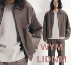WYM LIDNMウィムバイリドム 襟付きジャケット フルジップ ブルゾン L