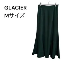 GLACIER. マーメイドスカート ダークグリーン　Mサイズのサムネイル