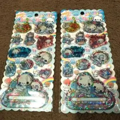 【新品】ぷくぷくあわわちゃん かおりつきウォーターシール2セット