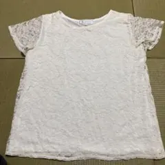 ROPÉ PICNIC レース半袖トップス 38 イエロー