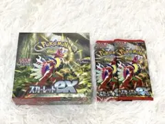 ポケモンカードゲーム スカーレットex 未開封BOXシュリンク付き　おまけ付き