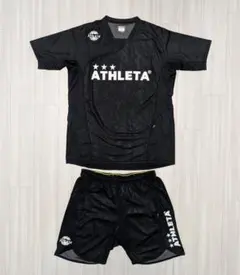 ATHLETA アスレタ シャツパンツセット L ブラック 上下セット オーヘイ