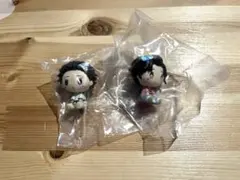 一番くじ　鬼滅の刃　Ｄ賞　ちょこのっこフィギュア　狛治、恋雪（計２品）