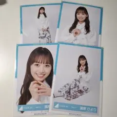 日向坂46 濱岸ひより 生写真 花柄コーデ コンプのサムネイル