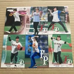 bbm始球式カード アスリート6枚セット①