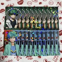 最強ジャンプ 1月号 付録 緑谷出久 新十傑 ステッカー 僕のヒーローアカデミア