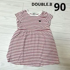 DOUBLE.B ミキハウス ワンピース 90のサムネイル