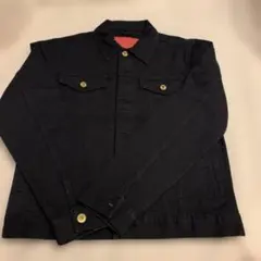 RED ブラック デニムジャケット サイズS