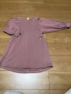 après les cours スウェット　ワンピース 120 ピンク