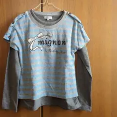 KUMIKOKU PURETE... 長袖レイヤードカットソー TL