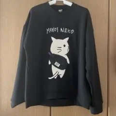 スカラー パリティ ScoLar パリティのネコ 切替 ブルゾン 未使用 新品 ScoLar Parity スカラーパリティ 猫 刺繍 ブルゾン ライト