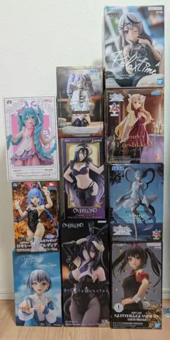 【クロヱ/アルベド/フリーレン/他】プライズフィギュア　10体セット　まとめ売り