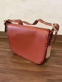 COACH ショルダーバッグ パイソン柄