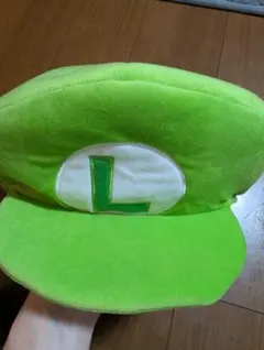 USJ ルイージ 帽子 フリース 緑色