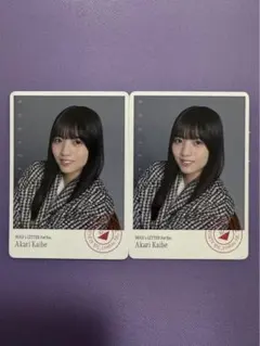 乃木坂46 mobile フォトカード 会場限定 モバイル 海邉朱莉 2枚セット