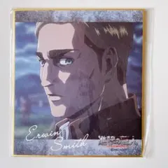 進撃の巨人　エルヴィン　ミニ色紙