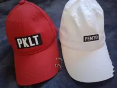 PKLTとFEMTOのキャップ2点セットのサムネイル