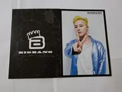 【FC特典】BIGBANG 　お誕生日カード ＆紙製組み立て式カード立て付