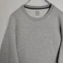 は*じ様 フルーツオブザルーム スウェット トレーナー 無地スウェット グレー