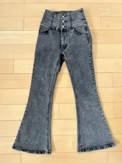 ＸＳ　WEGO レディースブーツカットデニム