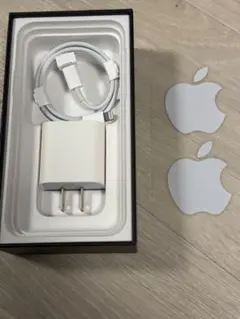 Apple 純正　電源アダプタ　Lightningケーブル