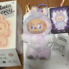 正規品POP MART LABUBU ラブブエナジー LUCK 紫