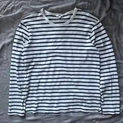 UNIQLO ユニクロ ボーダーロンT y2k 平成 グランジ