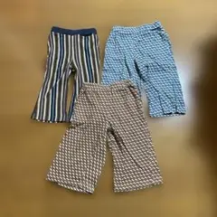 [&mignon] 3点セット ベビーパンツ　80サイズ