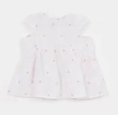 新品未使用 petit main プティマイン ハート刺繍チュニック トップス