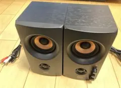 サンワ木製スピーカー30W AC電源 400-SP107