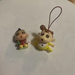 クレヨンしんちゃん ストラップ 2個セット