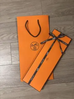 エルメス HERMES リボン 大量90本 箱 袋 HERMES 並行輸入品 袋のみの購入不可 エルメス 純正紙袋 XS