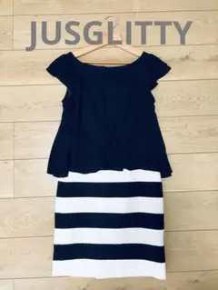 JUSGLITTY ワンピース　夏　袖なし