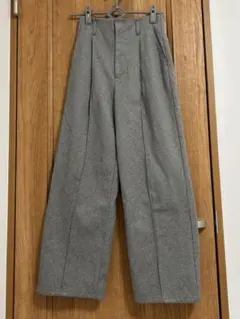 GU タックワイドパンツ S