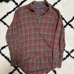 00s ラルフローレン チェックシャツ カスタムフィット