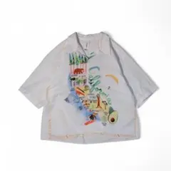 【Niche./ニッチ】US made fabric 開襟シャツのサムネイル