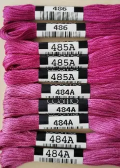 ☆ - 22 COSMO 刺繍糸セット ブラウン系 425、426、427 - メルカリ