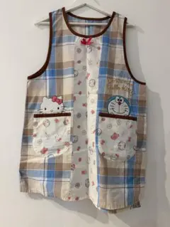 サンリオ ハローキティ ドラえもん 保育士 介護士 エプロン