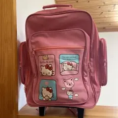 Hello Kitty キャリーケース リュック ピンクのサムネイル