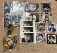 呪術廻戦　七海建人　灰原裕　アクリルスタンド　アクリルチャーム　カード　シール