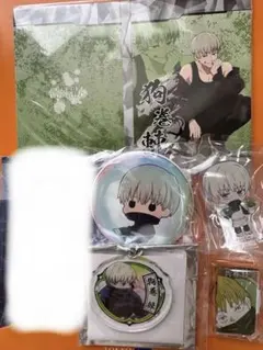 呪術廻戦　狗巻棘　メモ　缶バッジ　キーホルダー