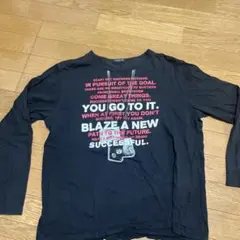 COMME CA ISM ブラック 長袖カットソー L