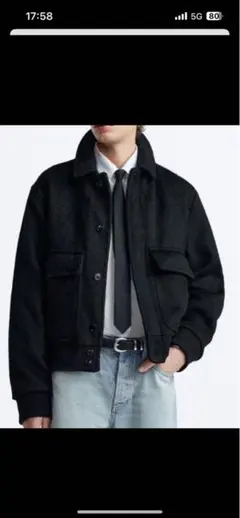 55様専用　ZARA origins ウールブレンドジャケット