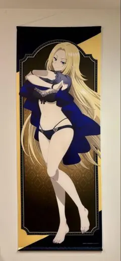 閃乱カグラ 描き下ろし等身大タペストリー デビルポリス 麗王 グッズ-タペストリー】閃乱カグラ 描き下ろし等身大タペストリー